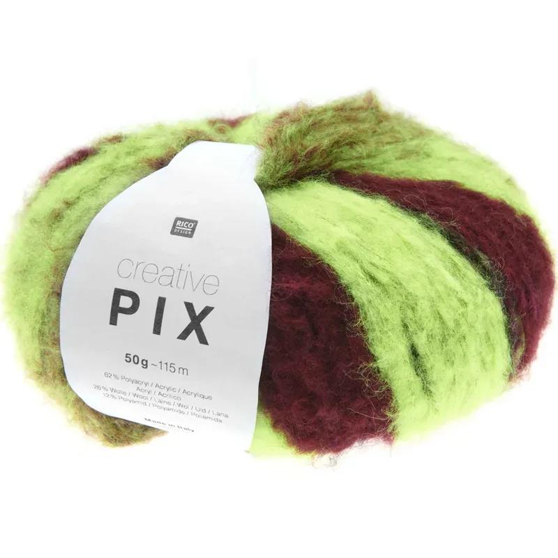 RICO-Design - Handarbeitsgarn, 50G/115M, Multicolor