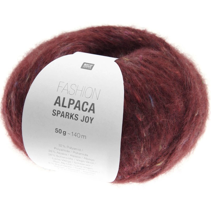 RICO-Design - Handarbeitsgarn, 50G/140M, Bordeaux