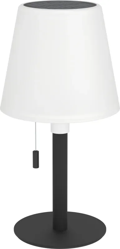 EGLO Tischleuchte Montapalma 75889 schwarz, Solar