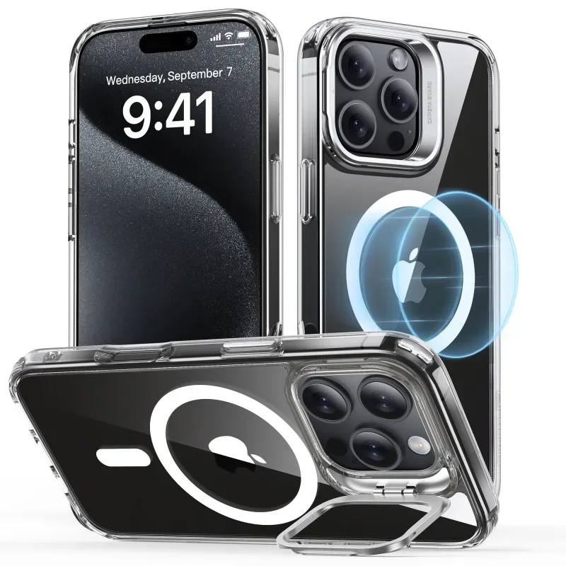 ESR Classic Hybrid Case MagSafe 1A74901 +Stand iPhone 16 Pro Clear