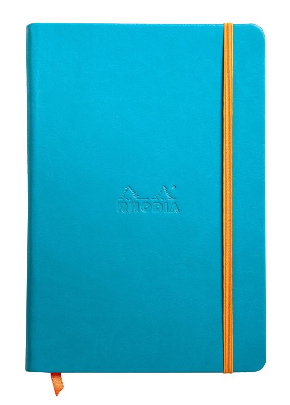 RHODIA Notizbuch Rhodiarama A5 118747C liniert, t&uuml;rkis 192 Seiten