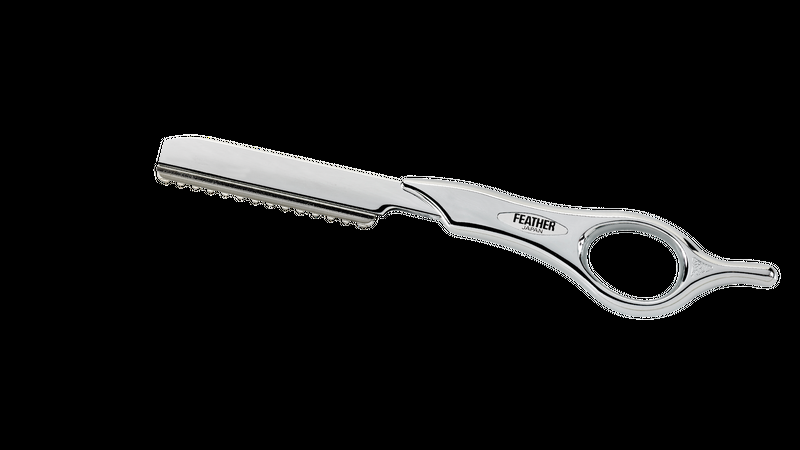 Feather Styling Razor kurz Silber