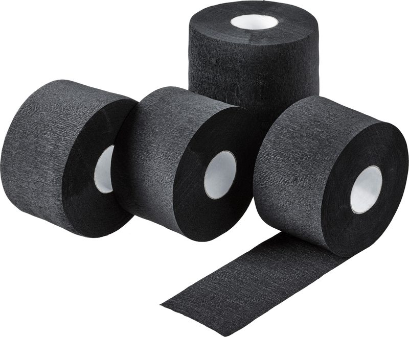 Efalock Emotion Halsschutzkrause schwarz 5-Rollen schwarz
