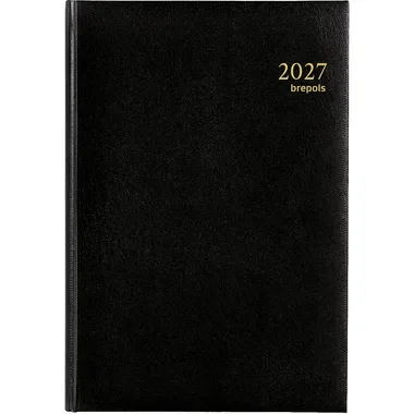 BREPOLS Agenda Minister Lima Ku. 2026 0.218.1256 1T/1S schwarz A5