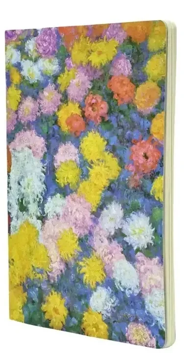 PAPERBLANKS Notizheft A4 CBD6268 Chrysanthemen liniert 80 S.