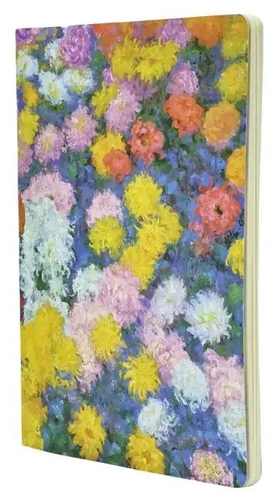 PAPERBLANKS Notizheft A5 CBD6272 Chrysanthemen blanko 80 S.