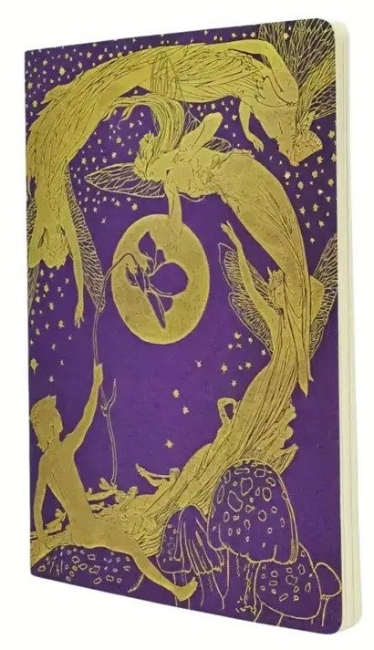PAPERBLANKS Notizheft A6 CBD6285 Violet Fairy dot 80 S.