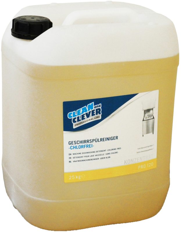 CLEAN AND CLEVER Geschirrsp&uuml;lreiniger 25kg 31126 PRO120 chlorfrei