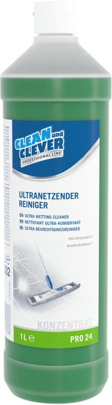 CLEAN AND CLEVER Ultranetzender Reiniger 1lt 40652 PRO24