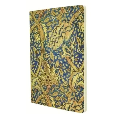 PAPERBLANKS Notizheft A4 CBD6295 Morris Windstoss liniert 80 S.