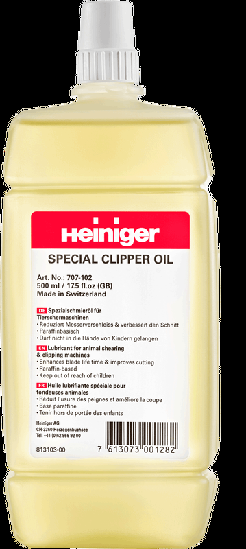 Heiniger Schneidesatz-Pflege&ouml;l 500 ml