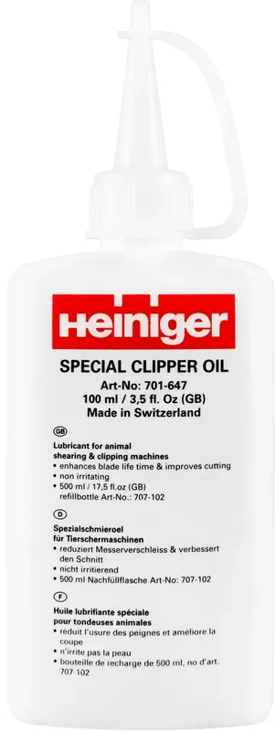 Heiniger Schneidesatz-Pflege&ouml;l 100 ml