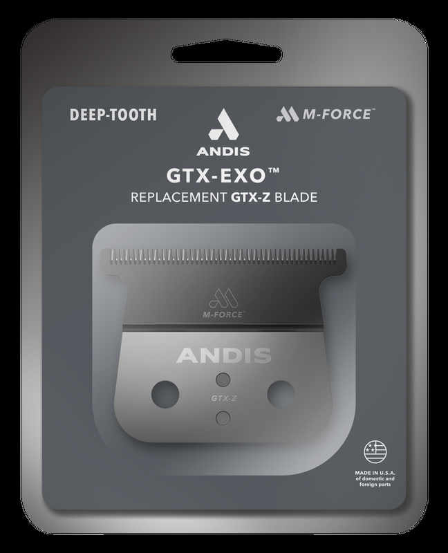 Andis Klinge ORL-S GTX-Z M-Force Carbonstahl schwarz