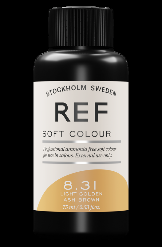 REF Soft Colour 8.31 Light Gold Ash Blonde 2x75 ml
