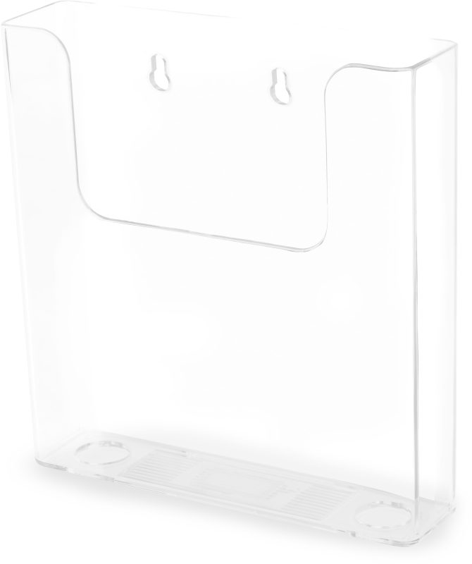 DEFLECTO Prospekthalter A4 76401 flache R&uuml;ckseite