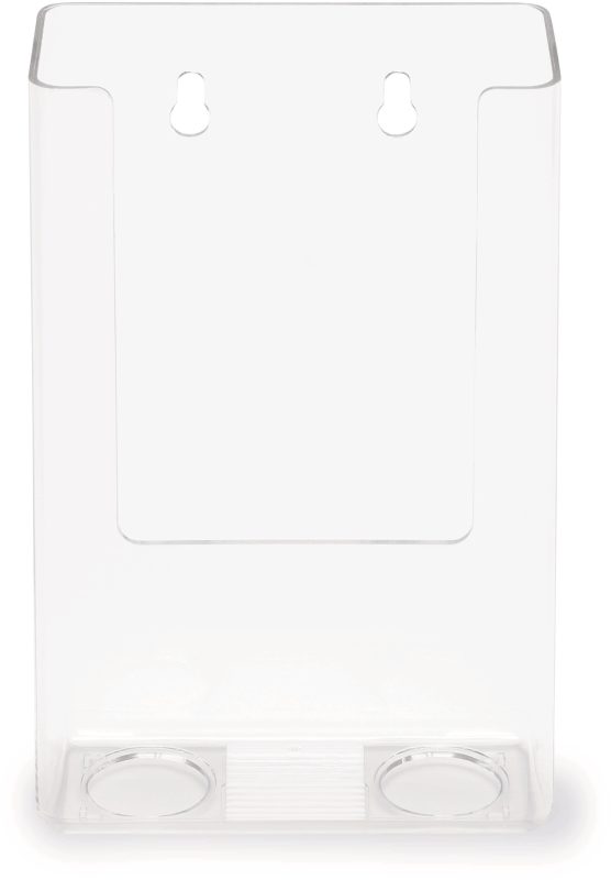 DEFLECTO Prospekthalter 115x180mm 76001 transparent DIN lang