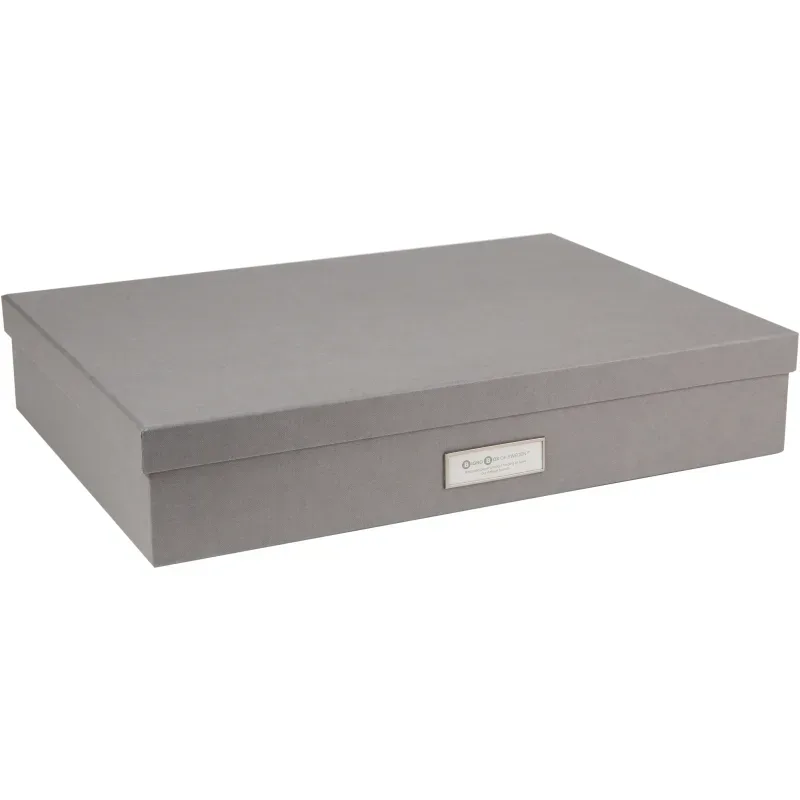 BIGSO BOX OF SWEDEN Aufbewahrungsbox Sverker 934154141 grau 43.5x31x8.5cm