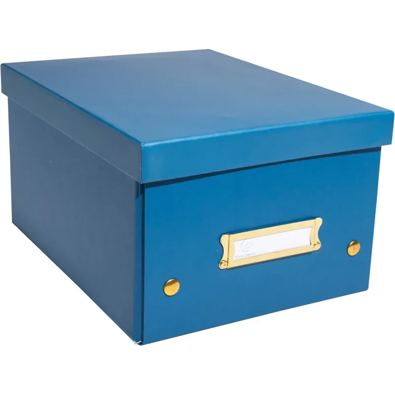 EXACOMPTA Aufbewahrungsbox Neo Deco A5+ 62252E blau 20x26x15cm