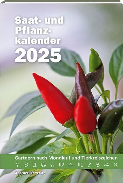 APPENZELLER Saat- und Pflanzkalender 2026 9783858829092 DE 13.5x19.5cm