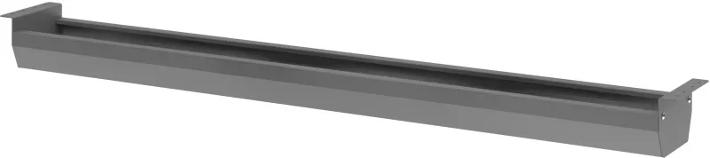 APOLLO Kabelwanne 126cm VK16/G graphit, f&uuml;r 160cm Tische