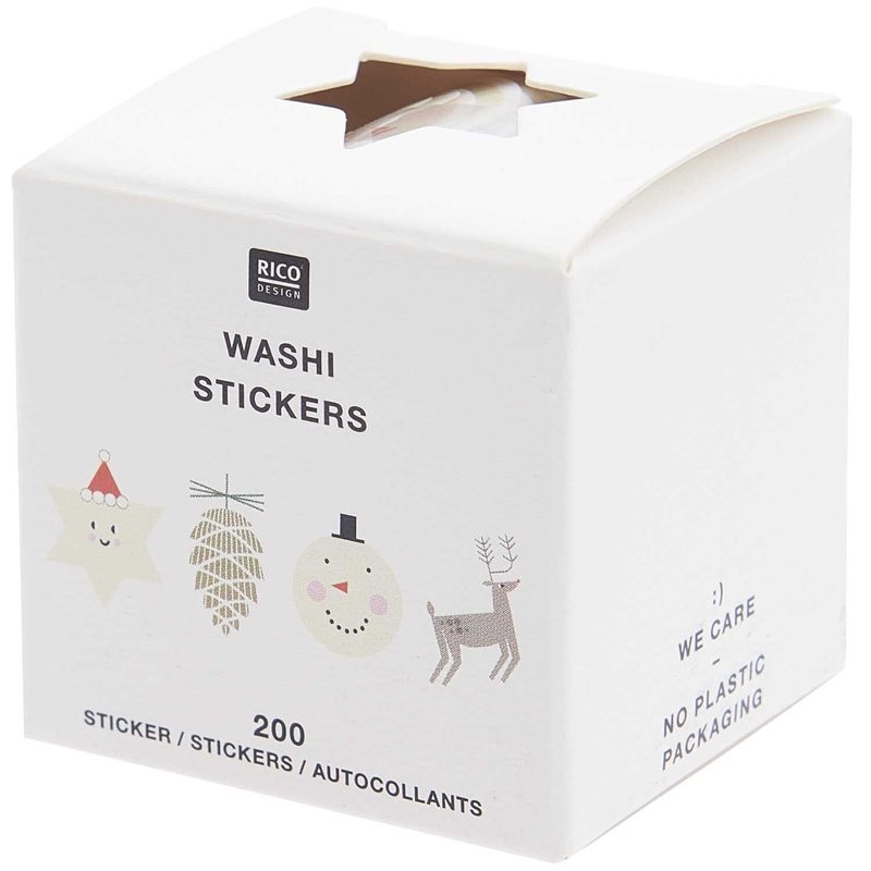 RICO-Design - Washi-Tape, 2CMDU, Multicolor
