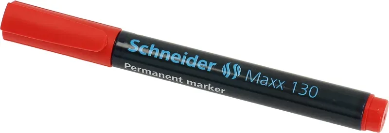 SCHNEIDER Permanent Marker MAXX 130 000069-02 rot, Rundspitze