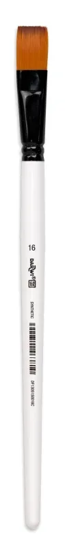 DARWI Flachpinsel 17mm DF1305150016C Gr&ouml;sse 16, Synthetik