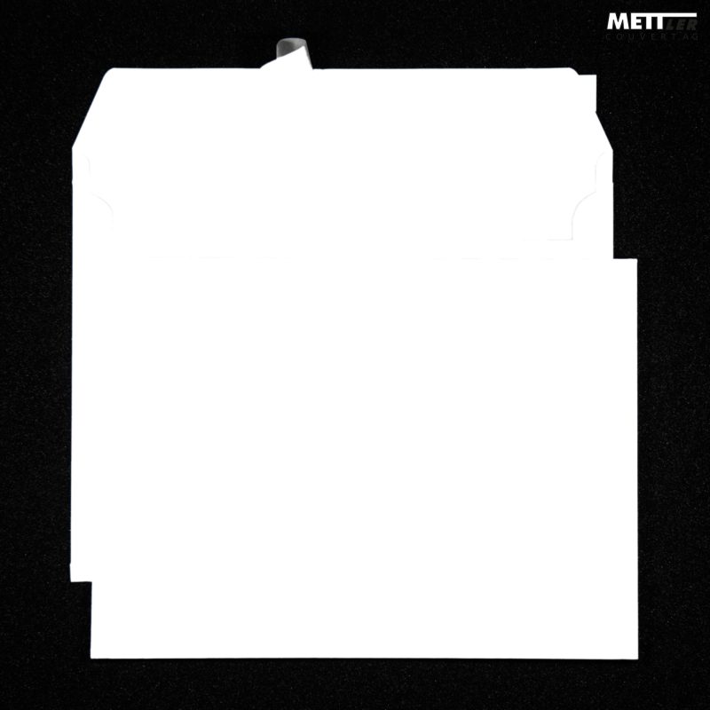 METTLER Couvert ohne Fenster C4 9086 120g, ultraweiss 200 Stk.
