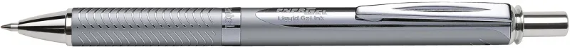 PENTEL EnerGel Roller Sterling 0,7mm BL407-C silber, Tinte blau