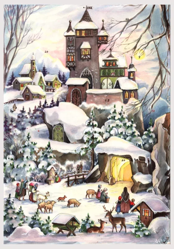 SELLMER Adventskalender A4 77 800