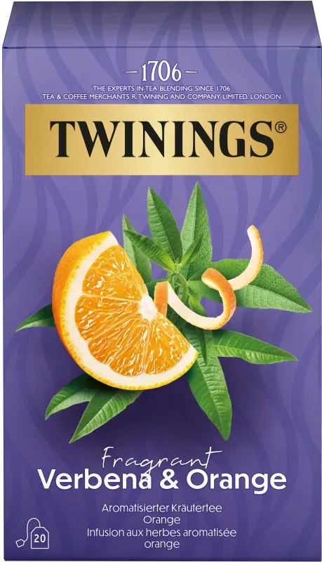 TWININGS Fragrant Eisenkraut & Orange 100017245 Beutel 1.5g, 20 Stk.