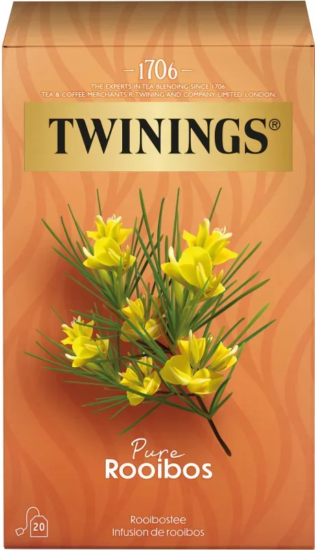 TWININGS Pure Rooibos 100017265 Beutel 2g, 20 Stk.