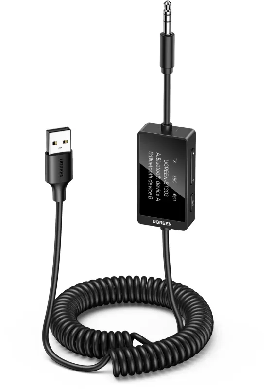 UGREEN Audio Receiver & Transmitter 45236 Bluetooth, Black