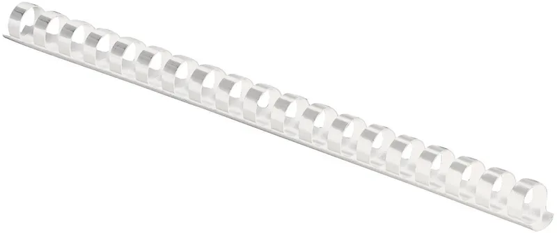 FELLOWES Plastikbinder&uuml;cken 8mm A4 5330403 weiss 25 St&uuml;ck