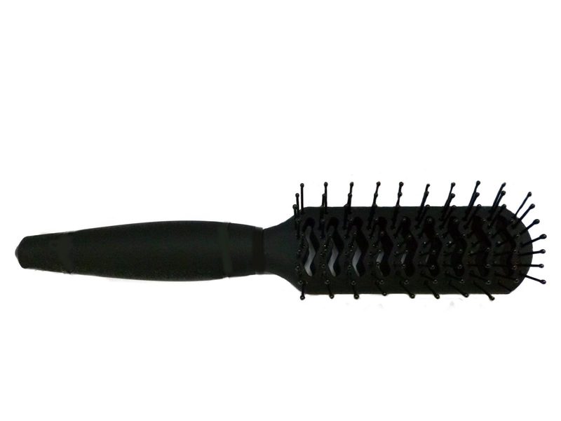 Flachb&uuml;rste, Softtouch, schwarz