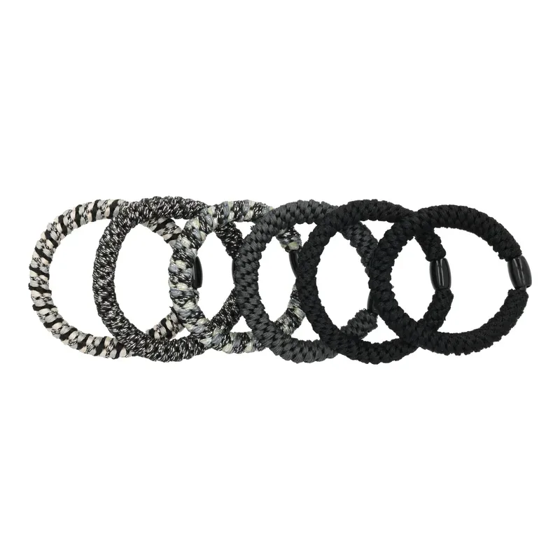 Trisa Accessoires Nordic Elastics 6er Combo schwarz