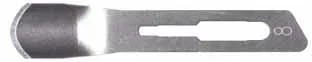 Hohlm. Klingen steril Nr. 8 FIRST BLADES von CZMBI Stainless Steel 50 Stk.