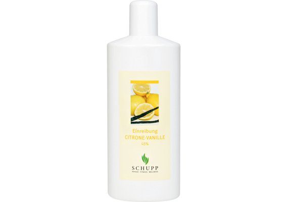 SCHUPP Alkoholische Einreibung 45% Zitrone-Vanille 1000 ml