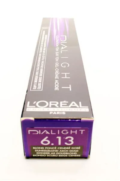 L'OR&Eacute;AL Dialight Dunkelblond asch gold 6.13