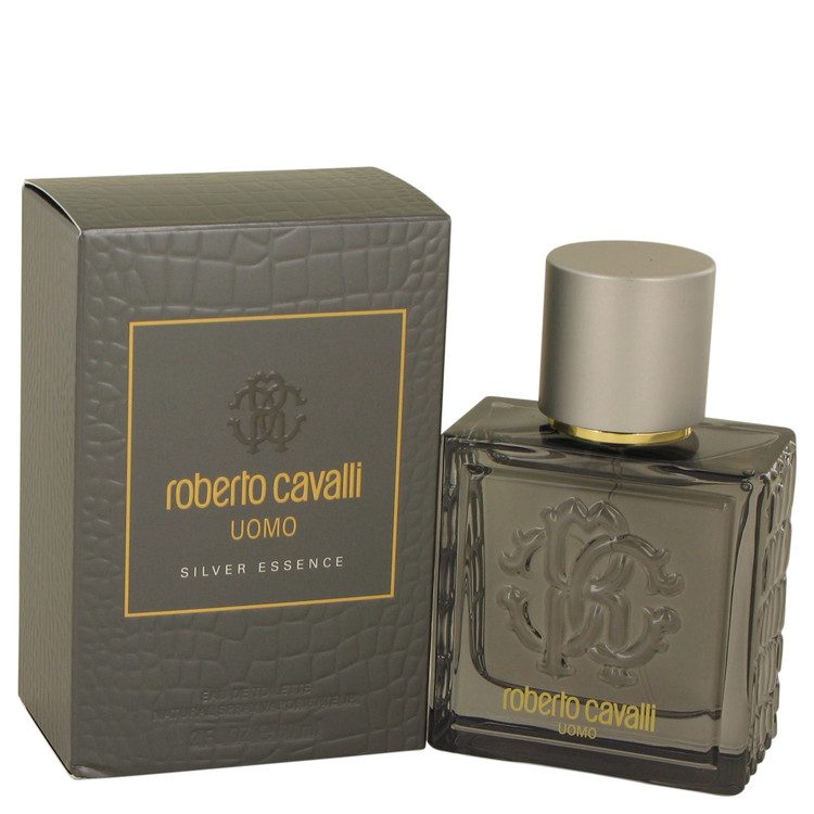 Roberto Cavalli Uomo Silver Essence by Roberto Cavalli Eau de Toilette Spray 60 ml