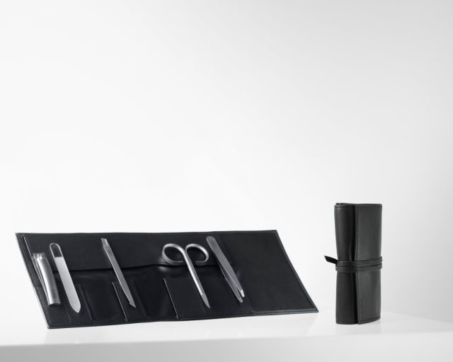 Rubis Reise Set, 5-teilig, Inox, schwarz