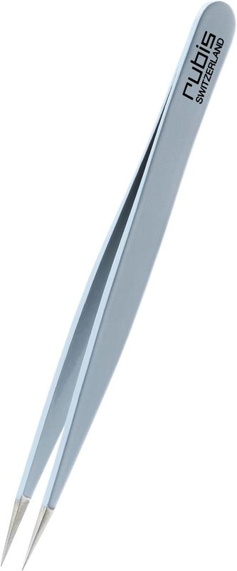 Rubis Pinzette spitz Silber-Ionen
