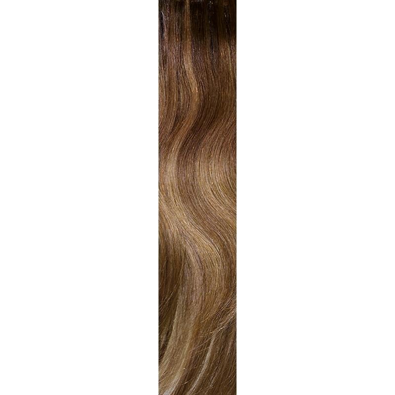 BALMAIN Fill-In Silk Bond Human Hair NaturalStraight 40cm 6G.8G Ombr&eacute; Dark Gold Blonde Ombr&eacute;, 25 Stk.