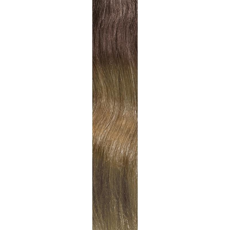BALMAIN DoubleHair Silk 40cm 5A.7A Ombr&eacute; Natural Ash Blonde Ombr&eacute;, 3 Stk.