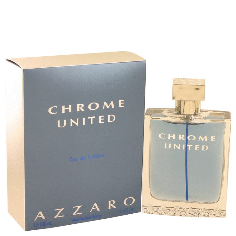 Chrome United by Azzaro Eau de Toilette Spray 100 ml