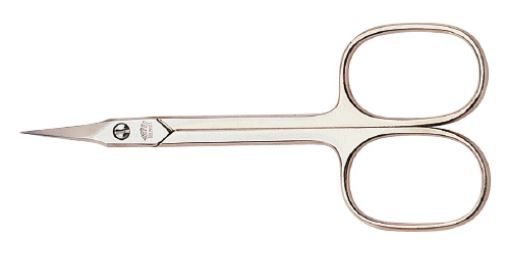 Nippes Hautschere, extra feine Spitze, vernickelt