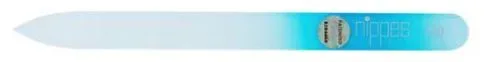 Nippes Glasnagelfeile im Etui, assortiert, Regenbogenfarben, 14 cm