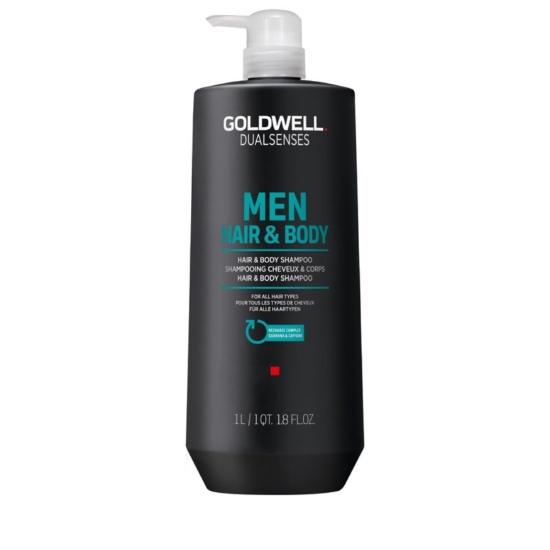 Goldwell For Men Hair & Body Shampoo 1000ml