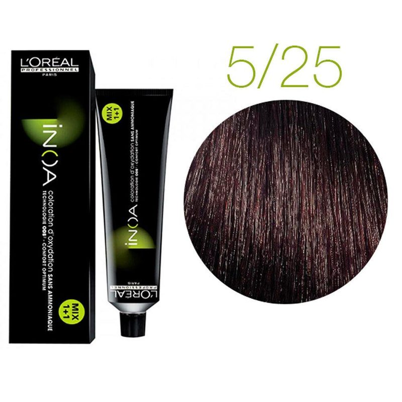 Loreal Inoa    5.25 hellbraun violett ma