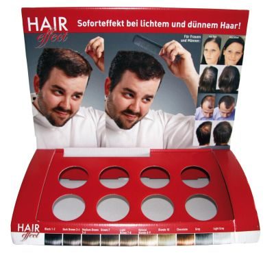 Hair Effect Leerdisplay komplett
